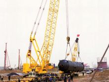XCMG official 180 ton hoisting equipment mini crawler crane XGC180 for sale